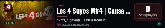 Los 4 Suyos M#4 | Causa Server live status badge