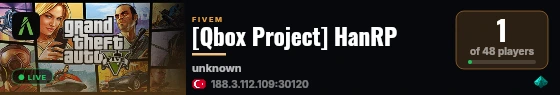[Qbox Project] HanRP live status badge