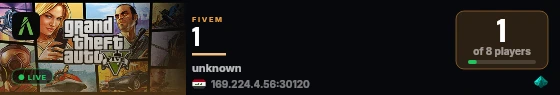 1 live status badge