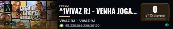 ^1VIVAZ RJ - VENHA JOGAR CONOSCO EM NOSSA CIDADE TEMÁTICA RIO DE JANEIRO COM SISTEMAS DE BAQUE live status badge