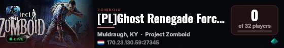 [PL]Ghost Renegade Forces live status badge