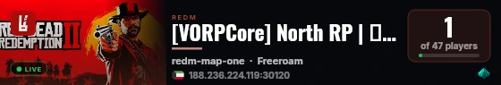 [VORPCore] North RP | سيرفر نورث  live status badge