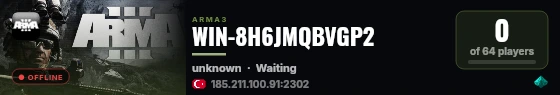 WIN-8H6JMQBVGP2 live status badge