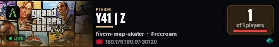 Y41 | Z live status badge