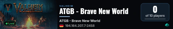 ATGB - Brave New World live status badge