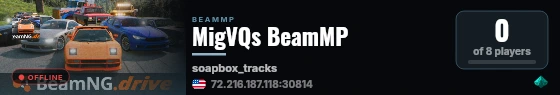 MigVQs BeamMP live status badge
