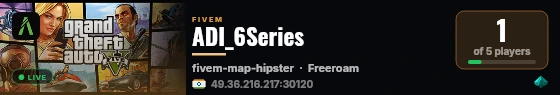 ADI_6Series live status badge