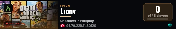 Lıonv live status badge