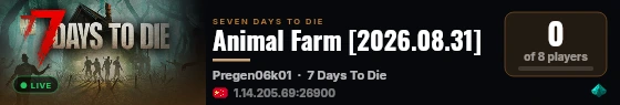Animal Farm [2026.08.31] live status badge