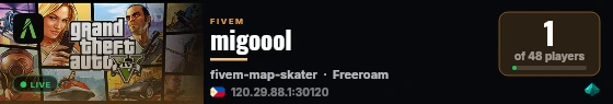 migoool live status badge