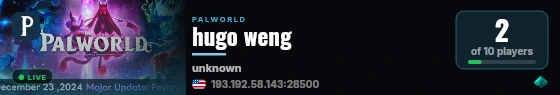hugo weng live status badge