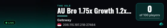 AU Bro 1.75x Growth 1.2x AI live status badge
