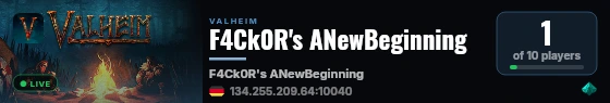 F4Ck0R's ANewBeginning live status badge