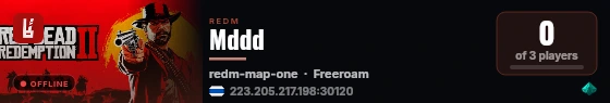 Mddd live status badge