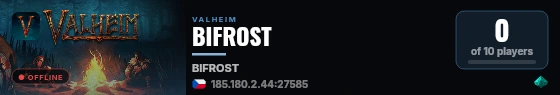 BIFROST live status badge