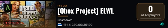 [Qbox Project] ELWL live status badge