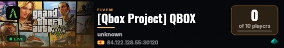 [Qbox Project] QBOX live status badge