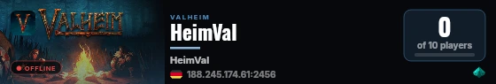 HeimVal live status badge