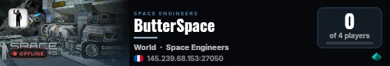 ButterSpace live status badge