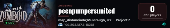 peenpumpersunited live status badge