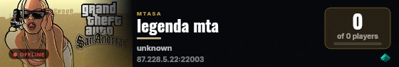legenda mta live status badge