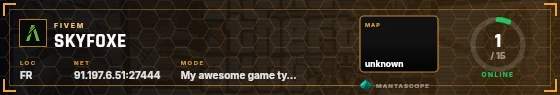 HUD badge preview