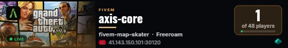 axis-core live status badge