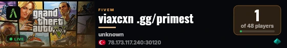 viaxcxn .gg/primest  live status badge