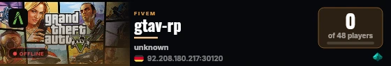 gtav-rp live status badge