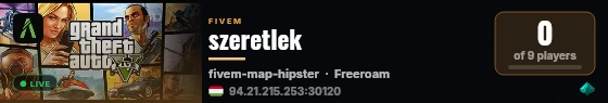 szeretlek live status badge