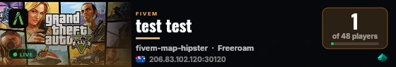 test test live status badge
