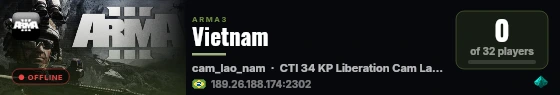 Vietnam live status badge