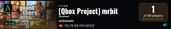 [Qbox Project] mrbit live status badge