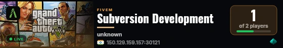 Subversion Development live status badge