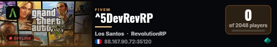 ^5DevRevRP live status badge