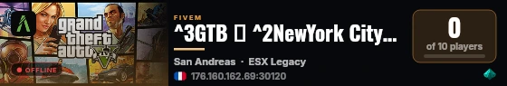 ^3GTB → ^2NewYork City →  AllowList live status badge