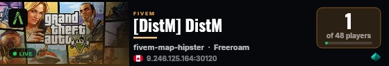 [DistM] DistM live status badge