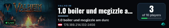 1.0 boiler und mcgizzle am durchdrehn live status badge
