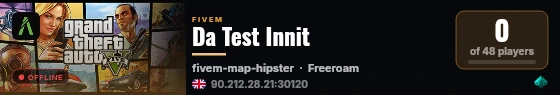 Da Test Innit live status badge