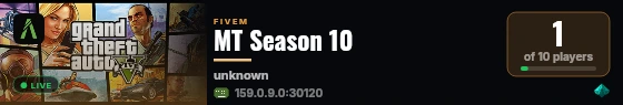 MT Season 10 live status badge
