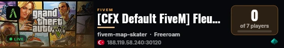 [CFX Default FiveM] FleuR Mapping Studio live status badge