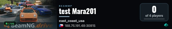 test Mara201 live status badge