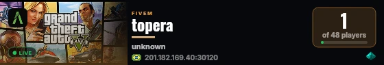 topera live status badge