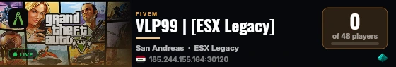 VLP99 | [ESX Legacy] live status badge
