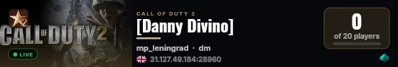 [Danny Divino] live status badge