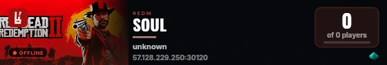 SOUL live status badge