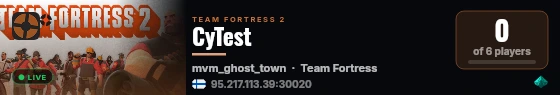 CyTest live status badge