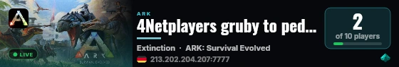 4Netplayers gruby to pedal - (v361.7) live status badge