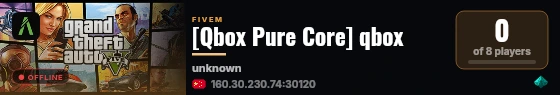 [Qbox Pure Core] qbox live status badge