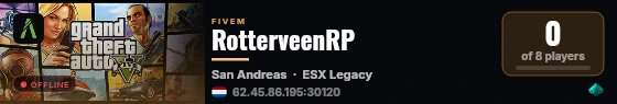 RotterveenRP live status badge